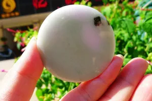 Natural Jade Rough Jadeite Raw (54g,5.3X0.7cm)