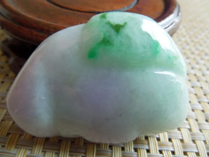 Natural Jade Rough Jadeite Raw (57g, 56X39X12mm)