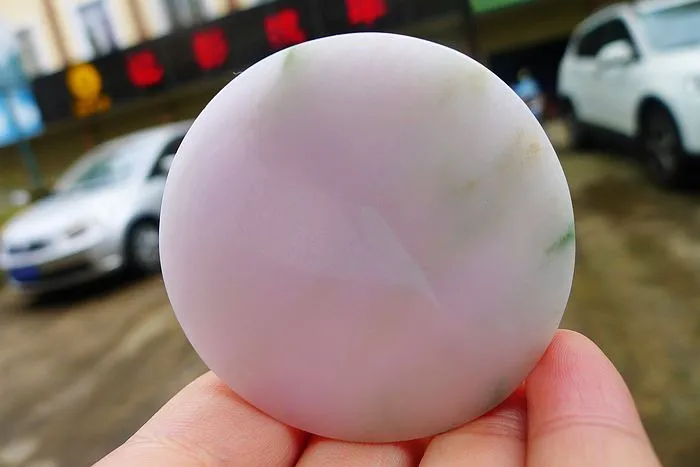 Natural Jade Rough Jadeite Raw (62g,5.4X5.4X0.9cm)