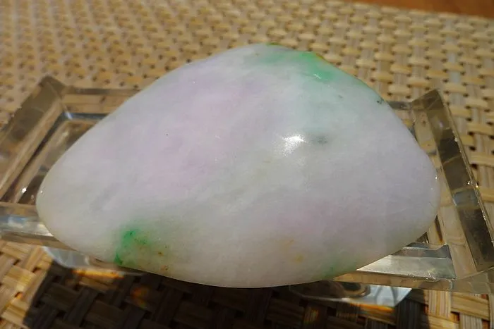 Natural Jade Rough Jadeite Raw (67g,5.9X5.9X1.25cm)