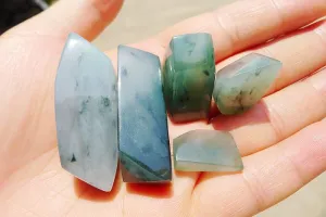 Natural Jade Rough Jadeite Raw 67g
