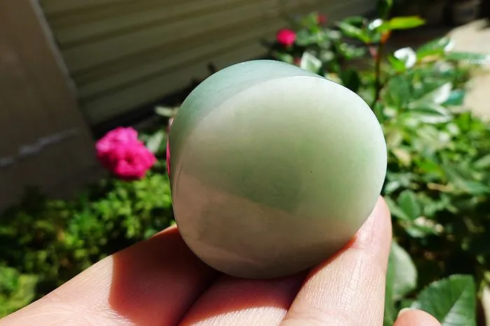 Natural Jade Rough Jadeite Raw (77g,4X4X1.85cm)