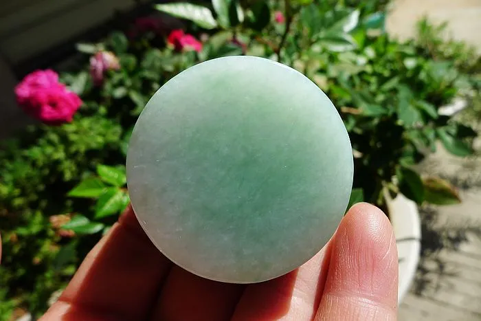 Natural Jade Rough Jadeite Raw (77g,4X4X1.85cm)