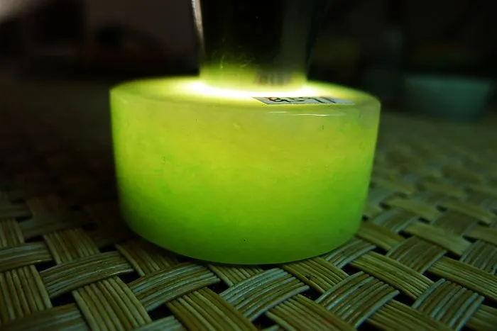 Natural Jade Rough Jadeite Raw (77g,4X4X1.85cm)