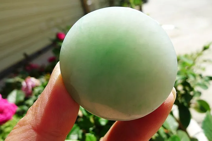 Natural Jade Rough Jadeite Raw (77g,4X4X1.85cm)