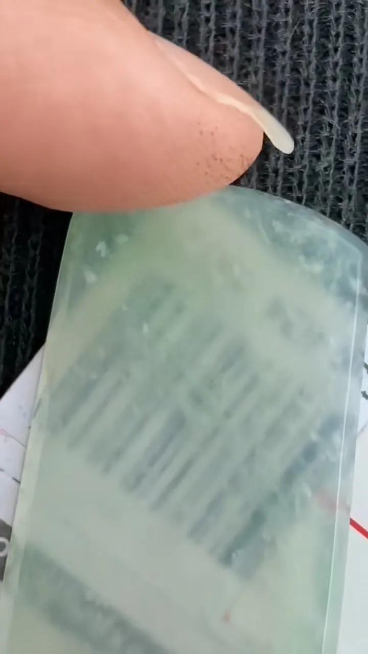 Natural Jade Rough Jadeite Raw (g,38X21X2.1mm)-A5763