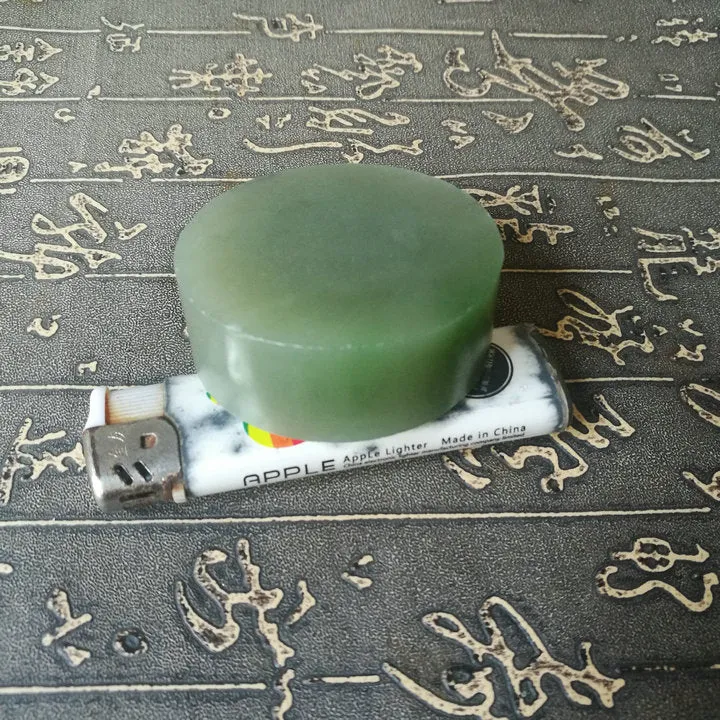 Natural Kunlun Jade Rough Nephrite Raw (141g, 5.5X5.5X2cm)