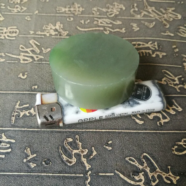 Natural Kunlun Jade Rough Nephrite Raw (141g, 5.5X5.5X2cm)
