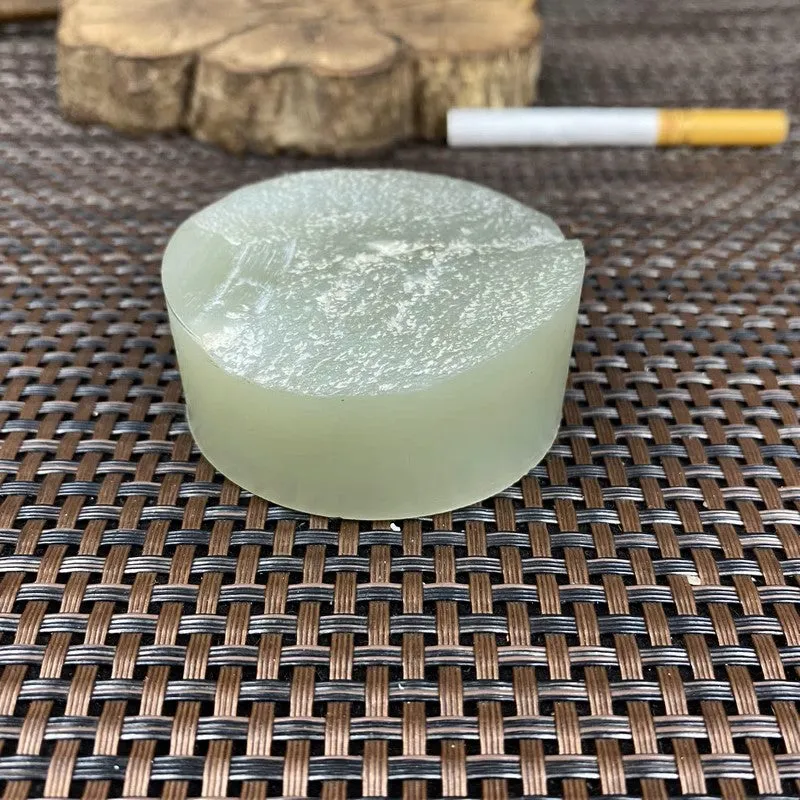 Natural Kunlun Jade Rough Nephrite Raw (179g,5.7X2.5cm)