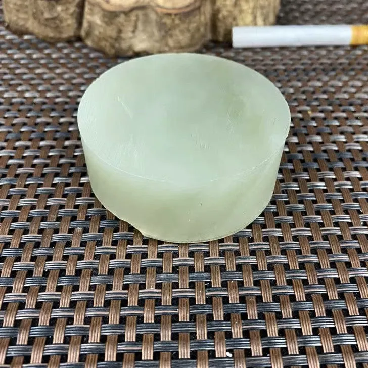 Natural Kunlun Jade Rough Nephrite Raw (179g,5.7X2.5cm)