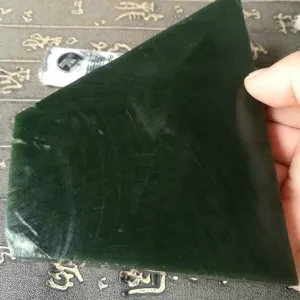 Natural Kunlun Jade Rough Nephrite Raw (274g, 12.5X9X5X1.2cm)