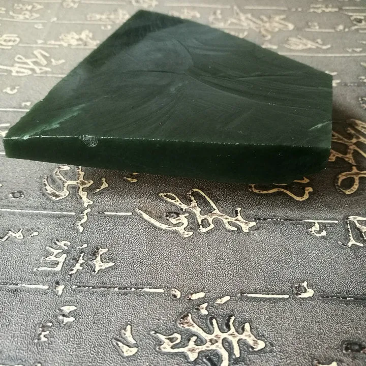 Natural Kunlun Jade Rough Nephrite Raw (274g, 12.5X9X5X1.2cm)