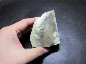 Natural Kunlun Jade Rough Nephrite Raw (337.07g, 75X58X48mm)