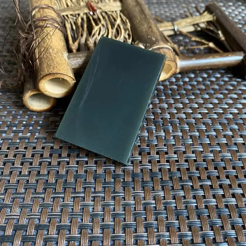 Natural Kunlun Jade Rough Nephrite Raw (40g,5.3X3.3X0.7cm)