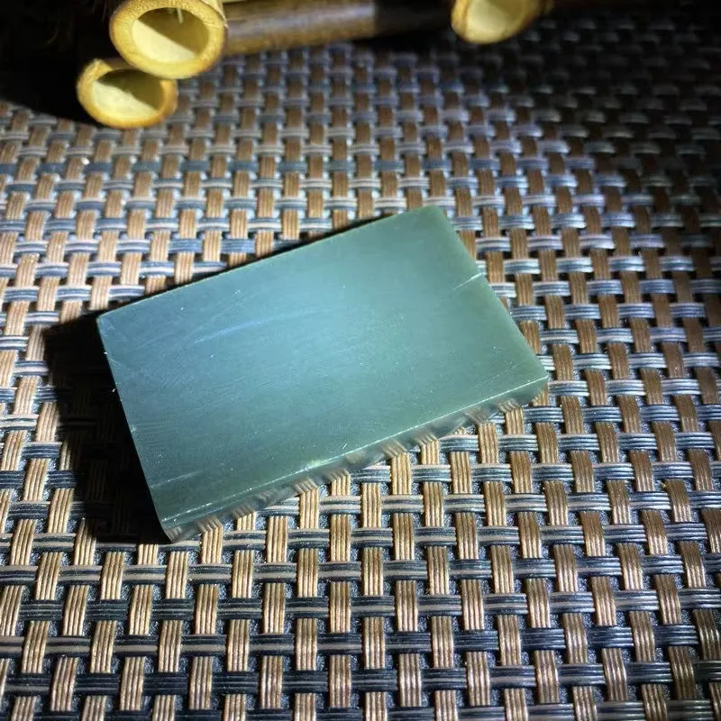 Natural Kunlun Jade Rough Nephrite Raw (40g,5.3X3.3X0.7cm)