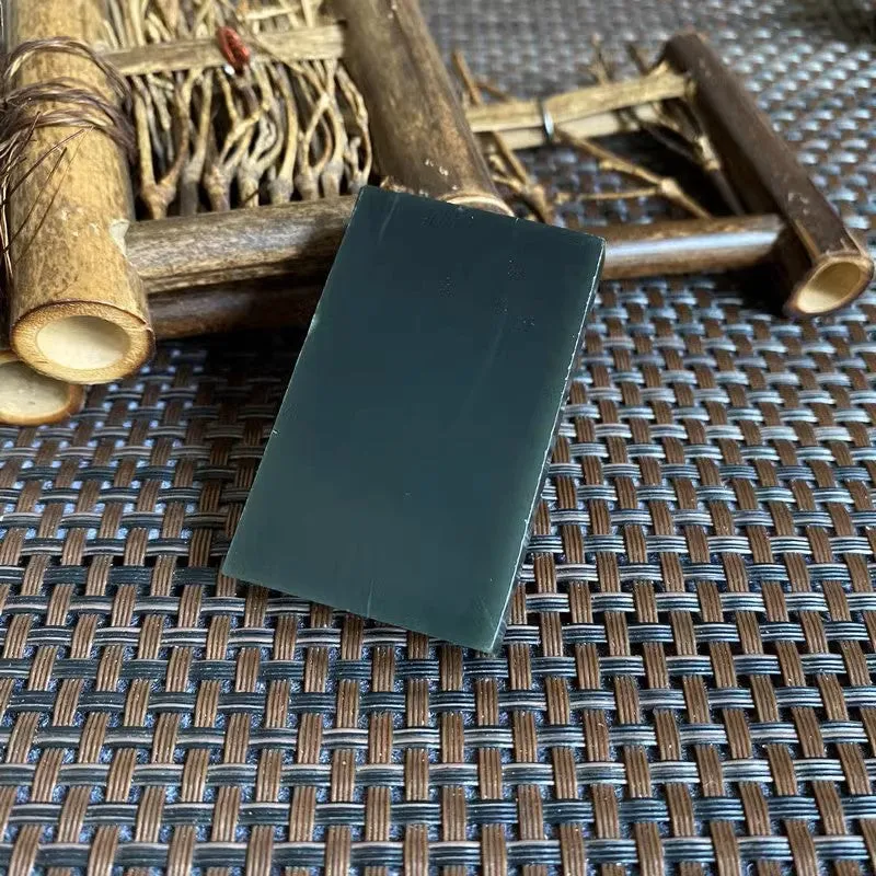 Natural Kunlun Jade Rough Nephrite Raw (40g,5.3X3.3X0.7cm)
