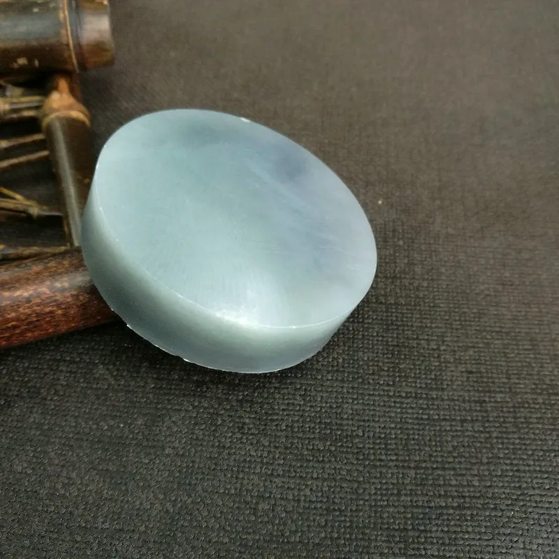Natural Kunlun Jade Rough Nephrite Raw (5.4X1.3cm)