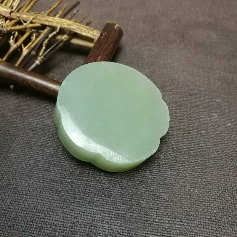 Natural Kunlun Jade Rough Nephrite Raw (89g,5.3X1.4cm)