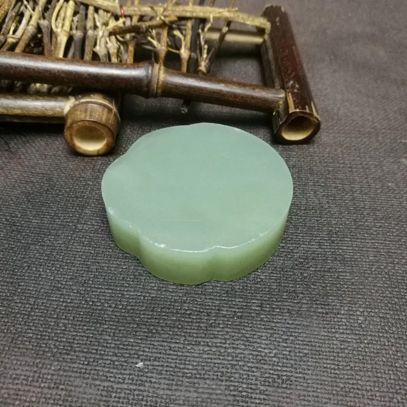 Natural Kunlun Jade Rough Nephrite Raw (89g,5.3X1.4cm)