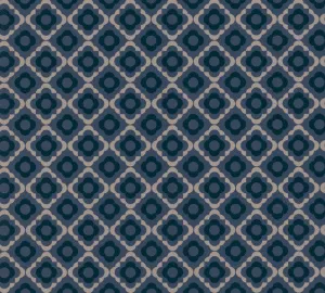 Paint Library Wallpaper Quatrefoil Plimsoll