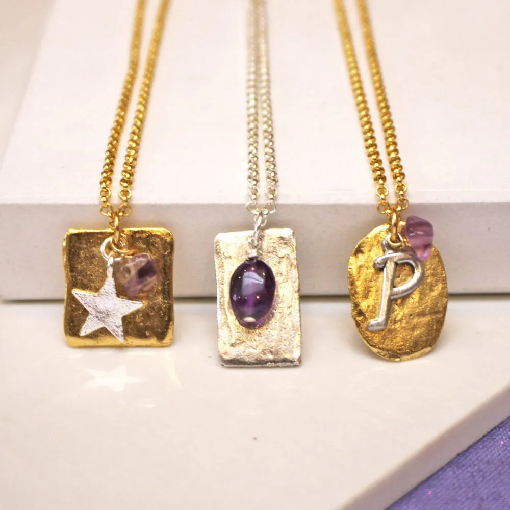 Personalised Birthstone Necklace