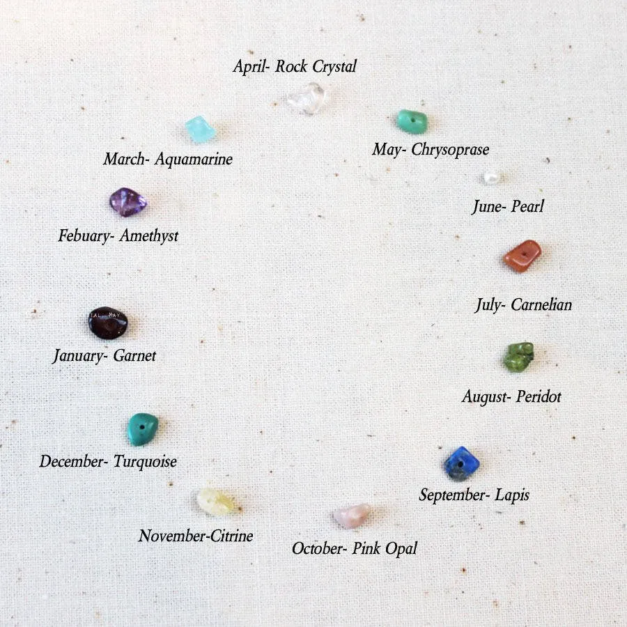 Personalised Birthstone Necklace