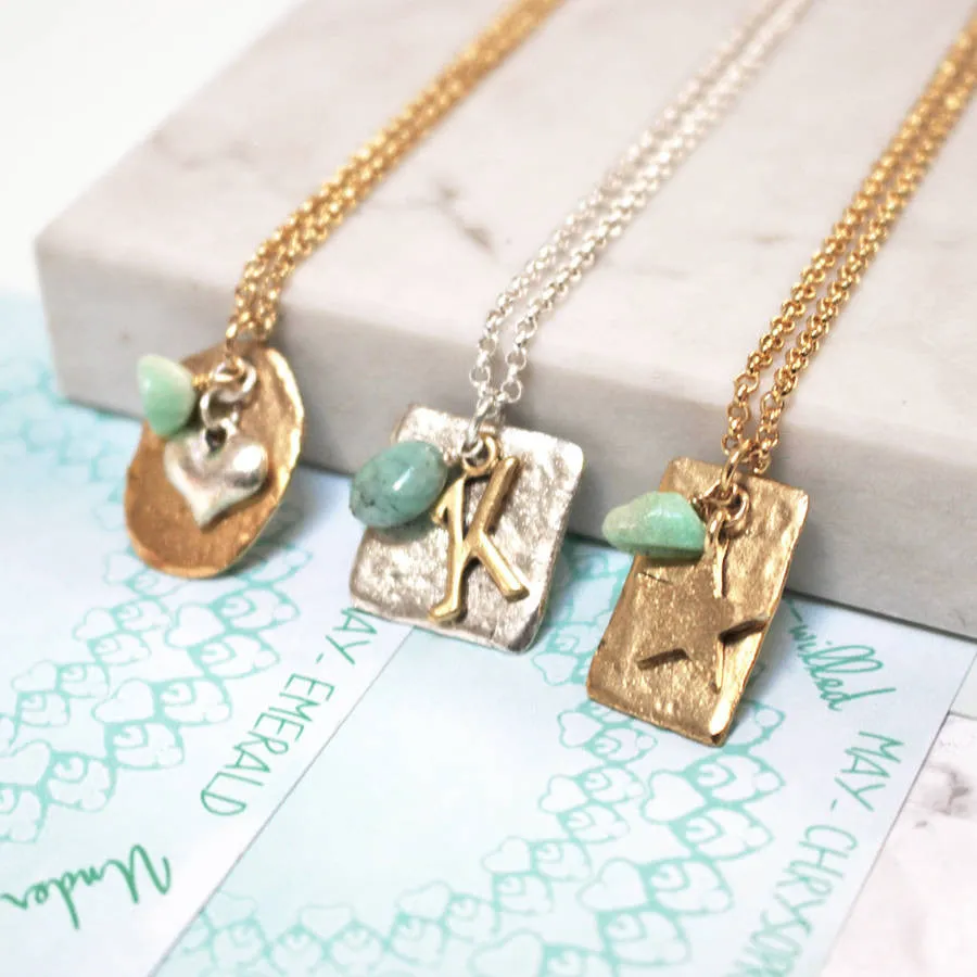 Personalised Birthstone Necklace