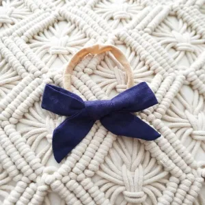 Poppy Headband Navy