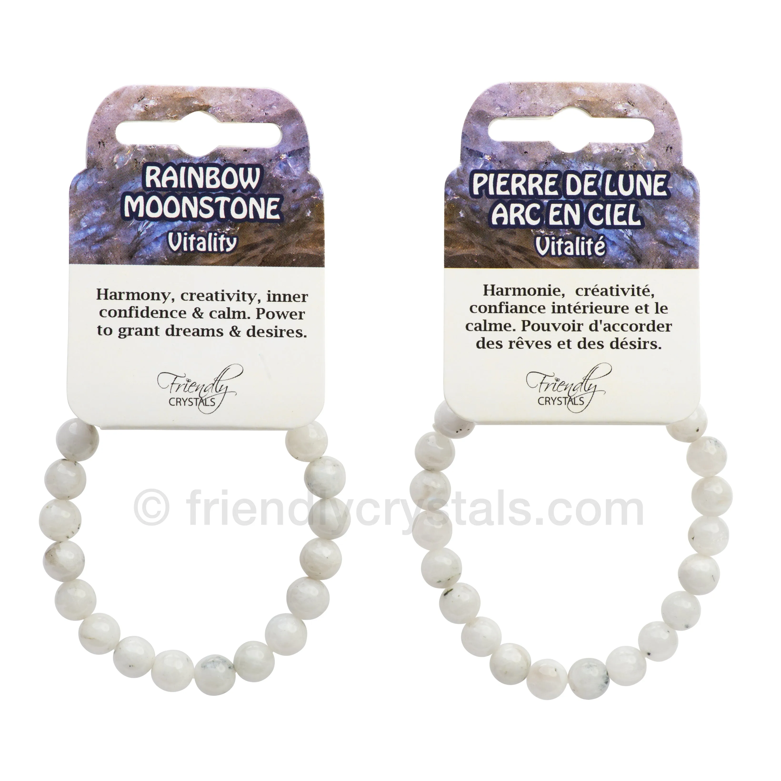 Rainbow Moonstone Power Bracelet
