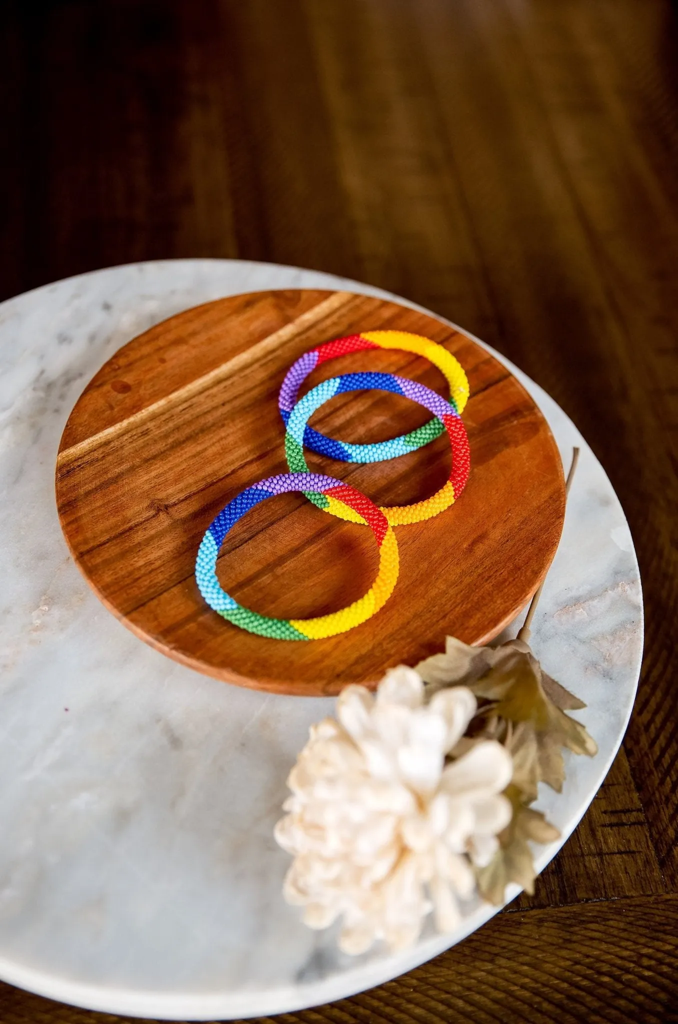 Rainbow Necklaces and Bracelets
