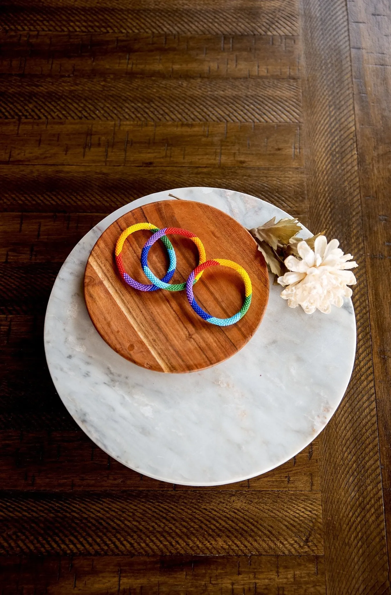 Rainbow Necklaces and Bracelets