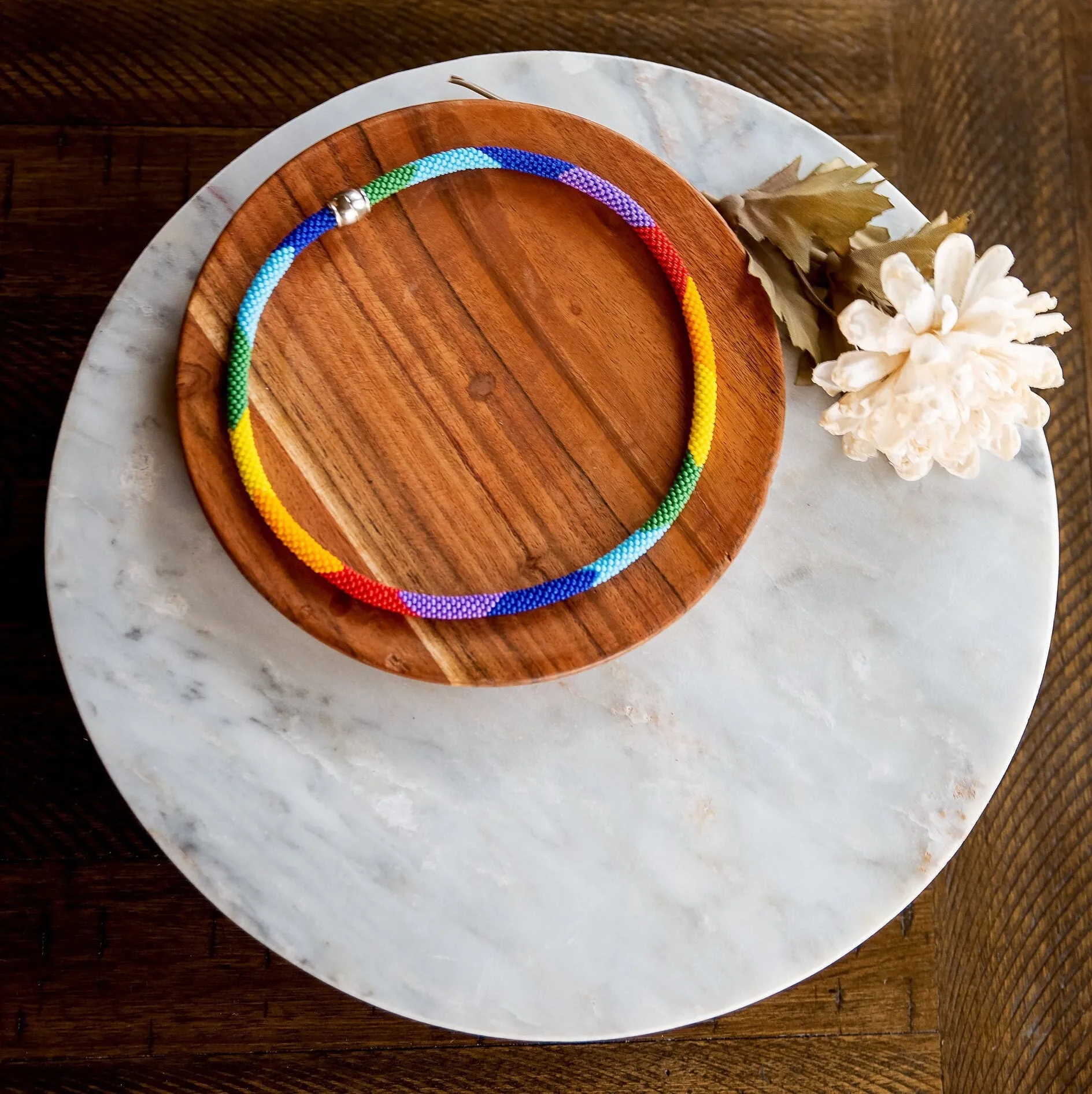 Rainbow Necklaces and Bracelets