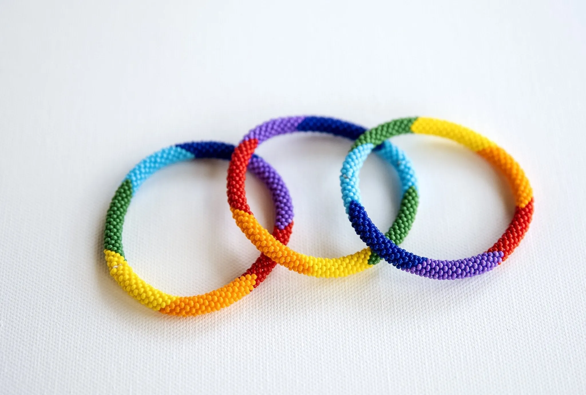 Rainbow Necklaces and Bracelets