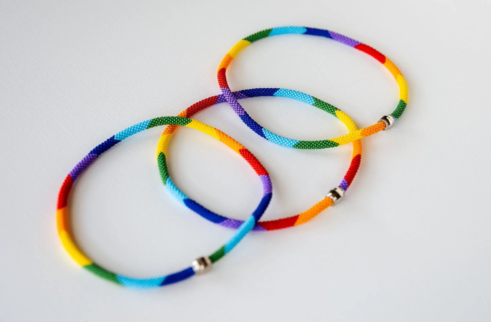 Rainbow Necklaces and Bracelets