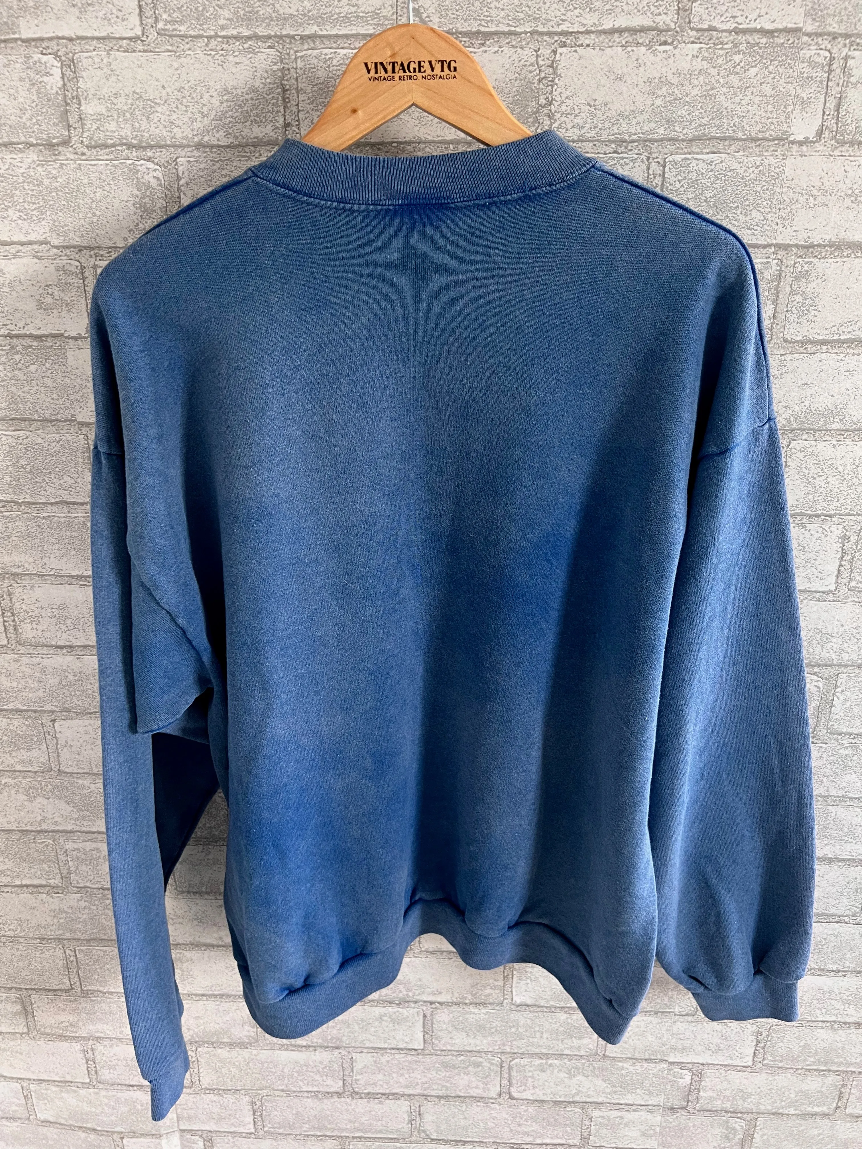 Rare Vintage Disney Blue One size fits all tag.