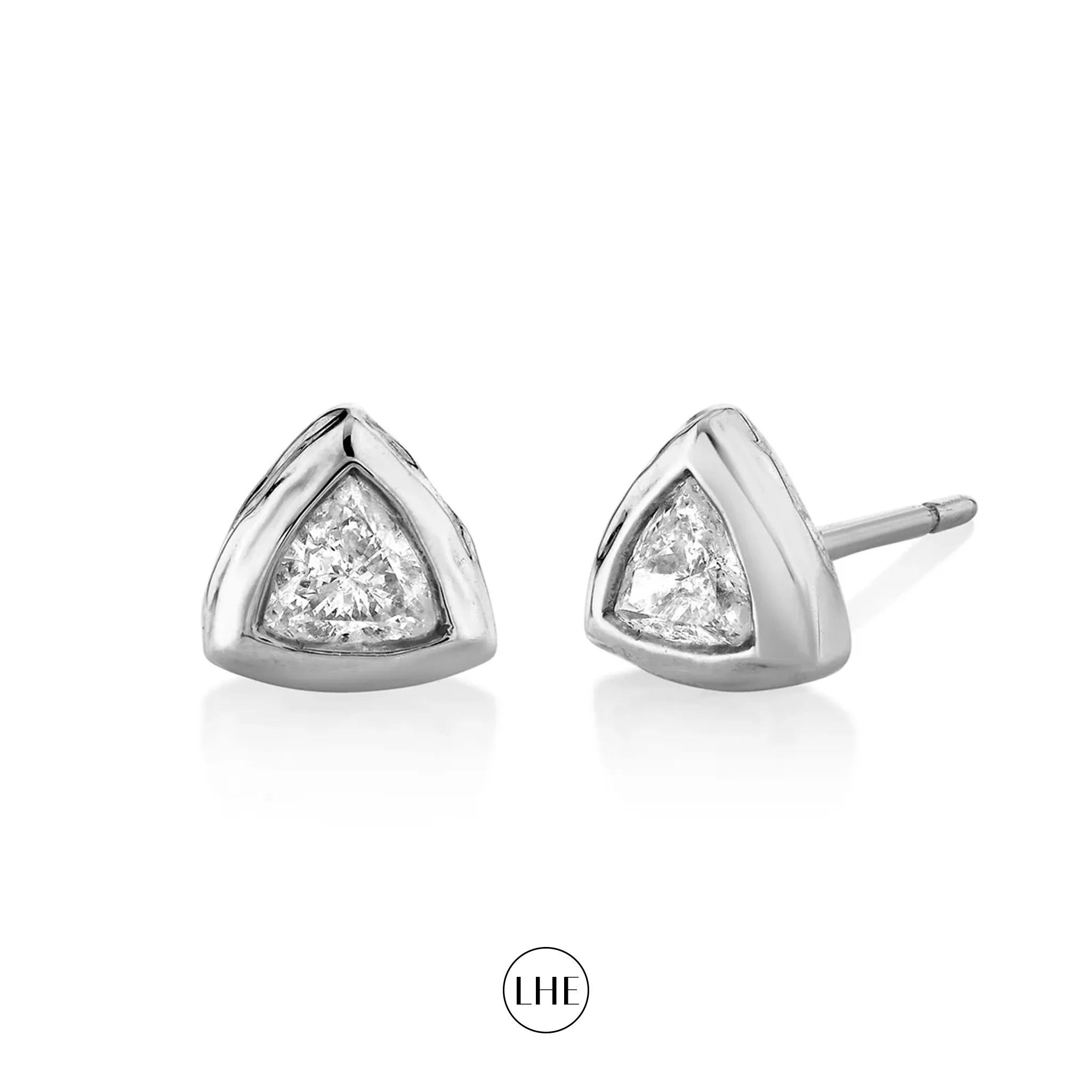 River Trillion Diamond Stud