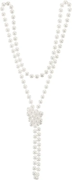 Roaring Twenties Flapper Bead Necklace Costume Accessory