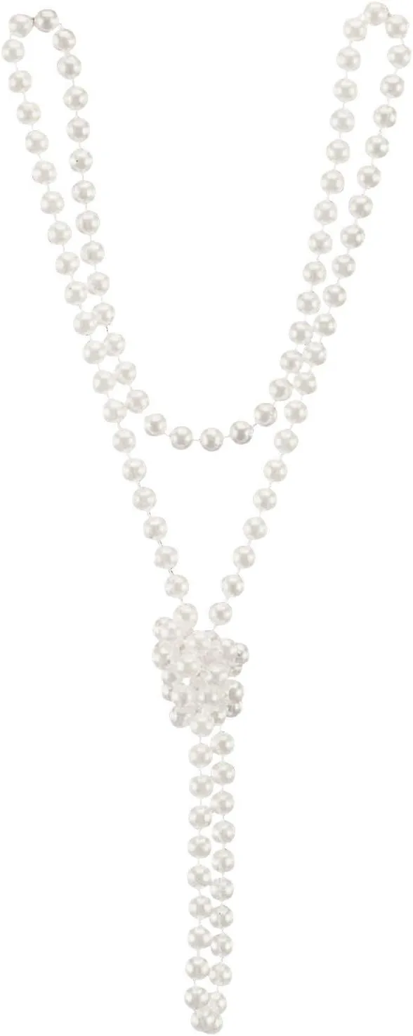 Roaring Twenties Flapper Bead Necklace Costume Accessory