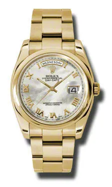 Rolex - Day-Date President Yellow Gold - Domed Bezel