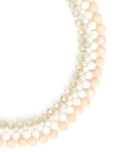 Ruling Buds Peach Collar Necklace