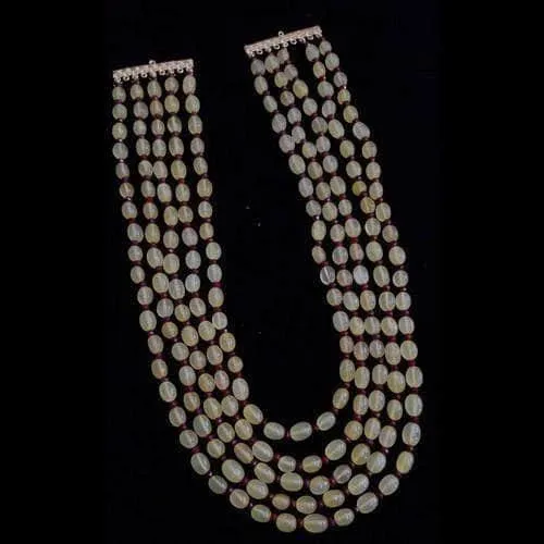 Semi Precious 5 Layered Necklace