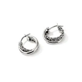 Sterling Silver Essentials Collection Earrings