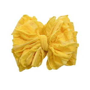 Sunflower Bow Headband