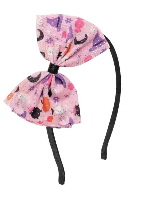 SWE Halloween Fun Tulle Bow Headband