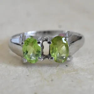 Unique Himalayan Peridot Ring