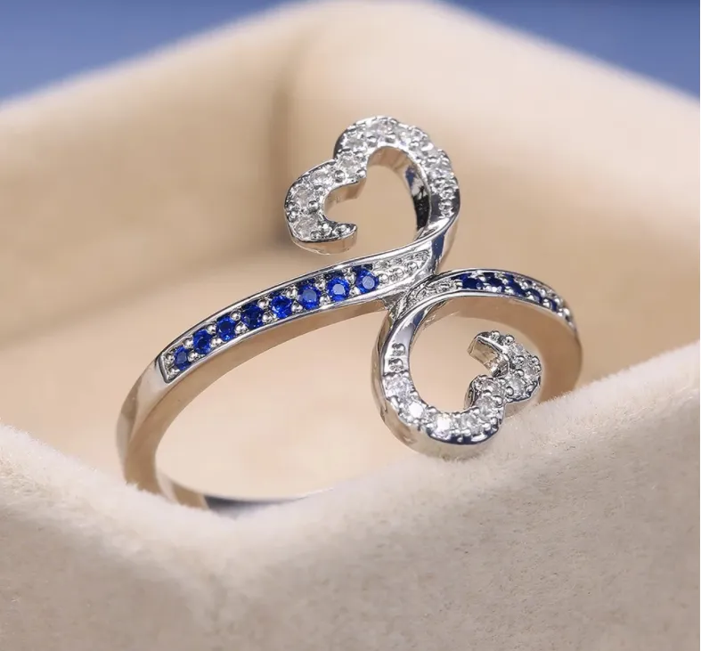 Wish Cross Border Butterfly Engagement Ring