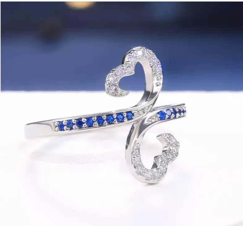 Wish Cross Border Butterfly Engagement Ring