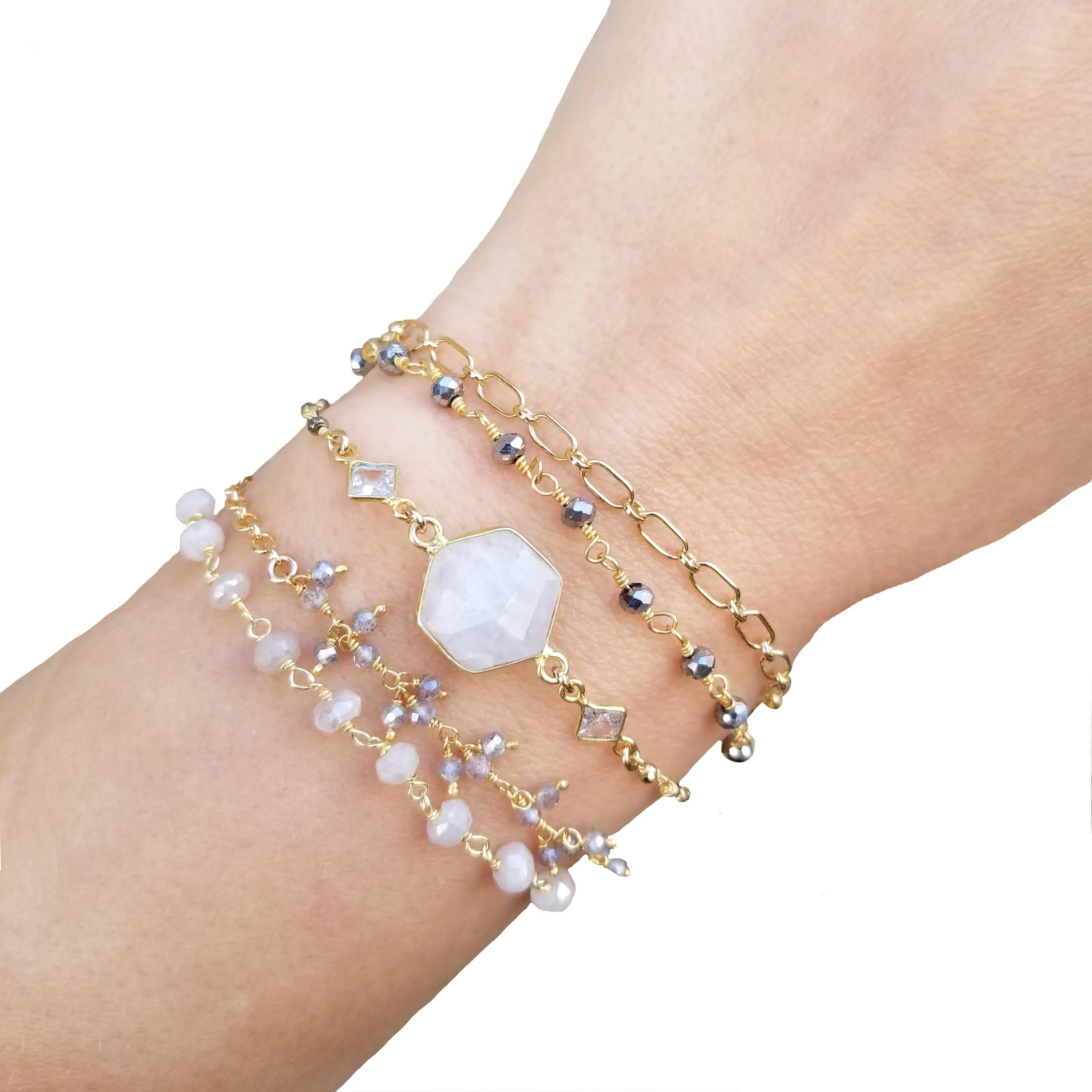 Wrap Bracelet - Glow - Gold