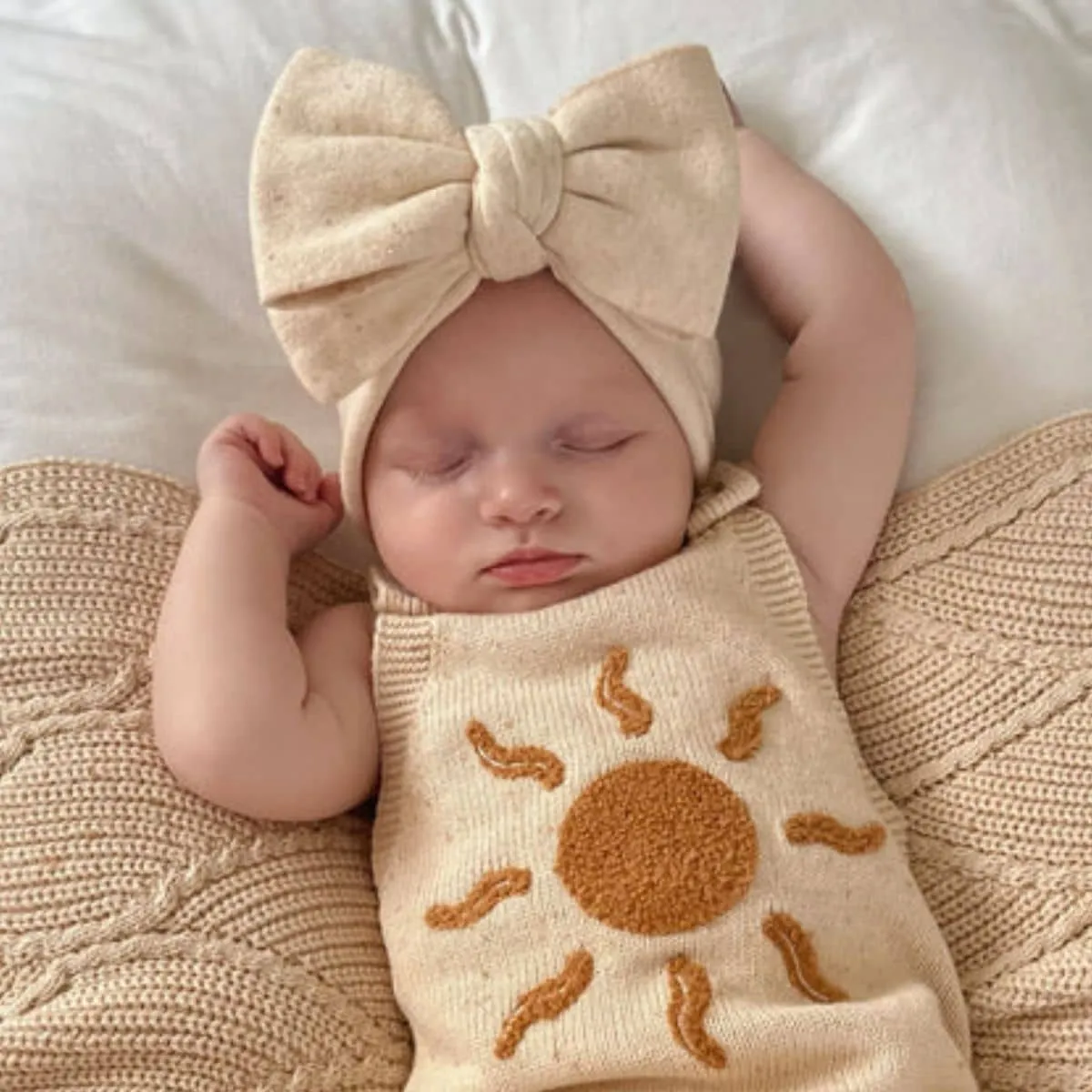 Ziggy Lou Headband - Biscotti Fleck
